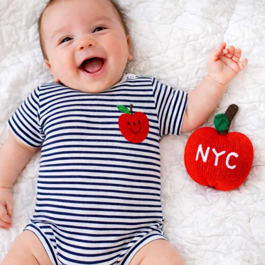 Food Onesie & Rattle Set