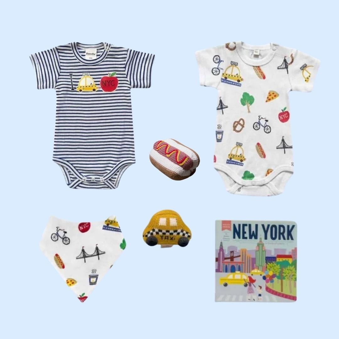 Estella Baby Gift Sets Organic Little Explorers' NYC Set