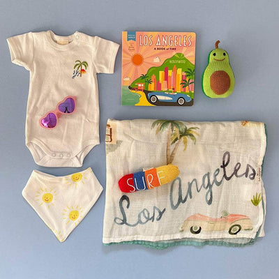 Los Angeles Baby Gift Set - 0-3 M