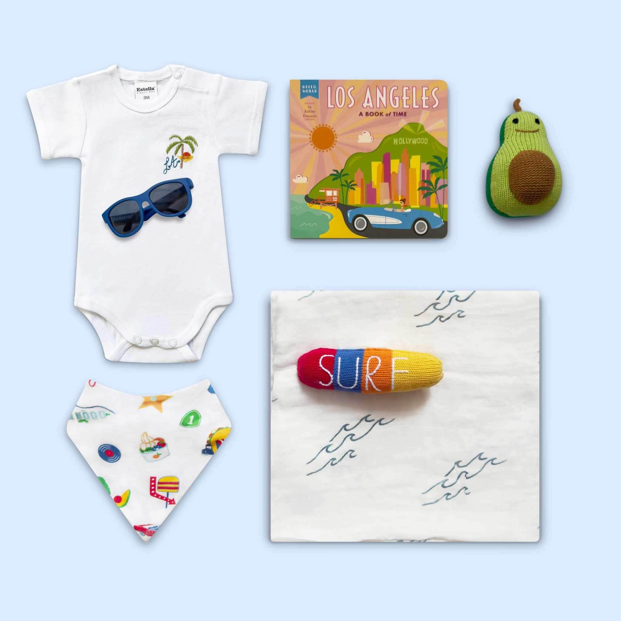 Estella Baby Gift Sets Blue / 0-3 M Los Angeles Baby Gift Set