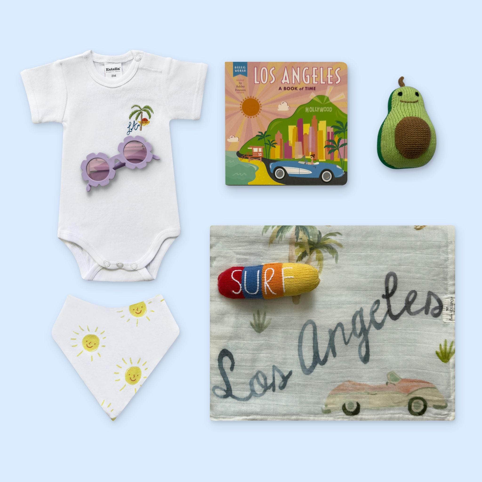 Estella Baby Gift Sets Pink / 0-3 M Los Angeles Baby Gift Set