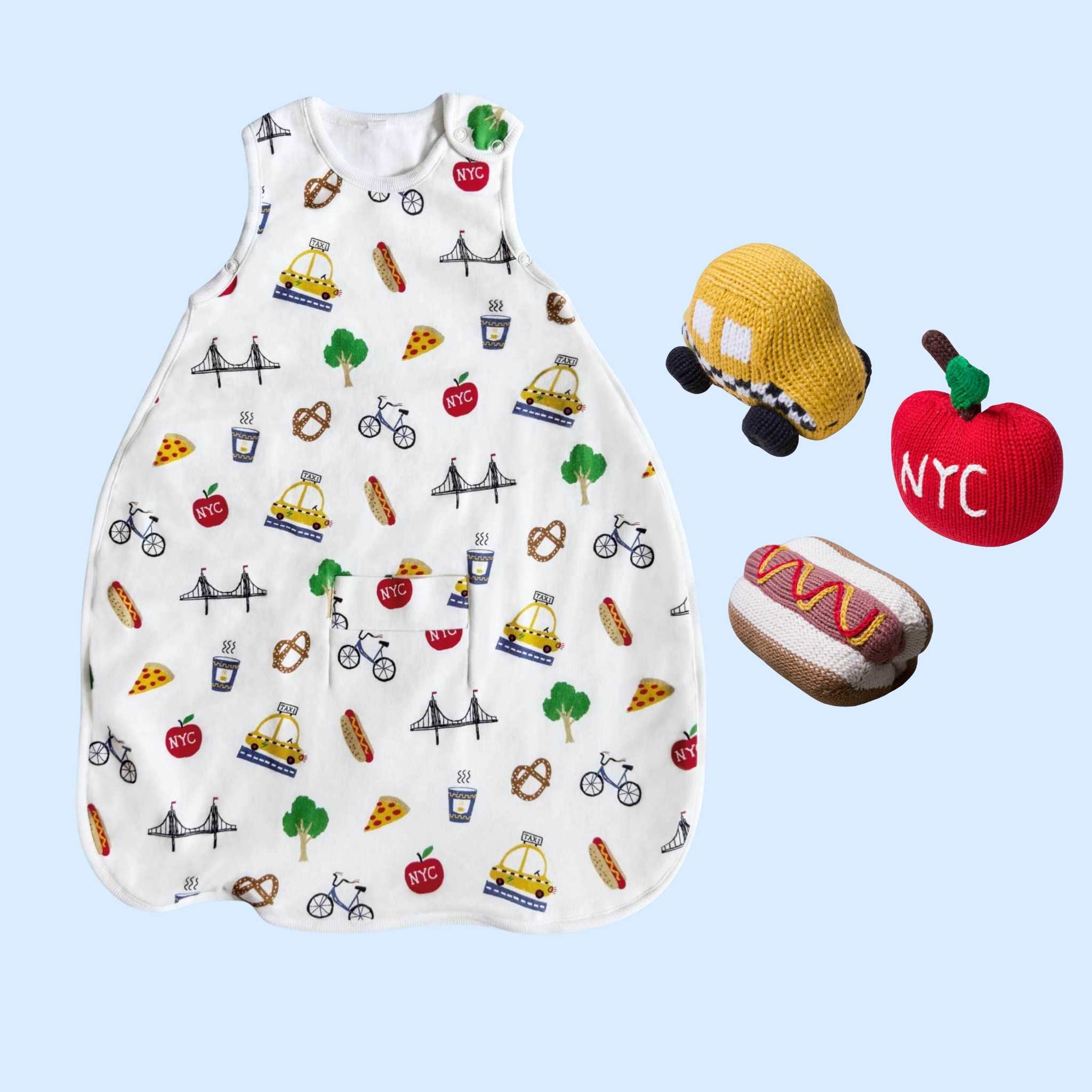 Estella Baby Gift Sets Organic NYC Beginnings Gift Set