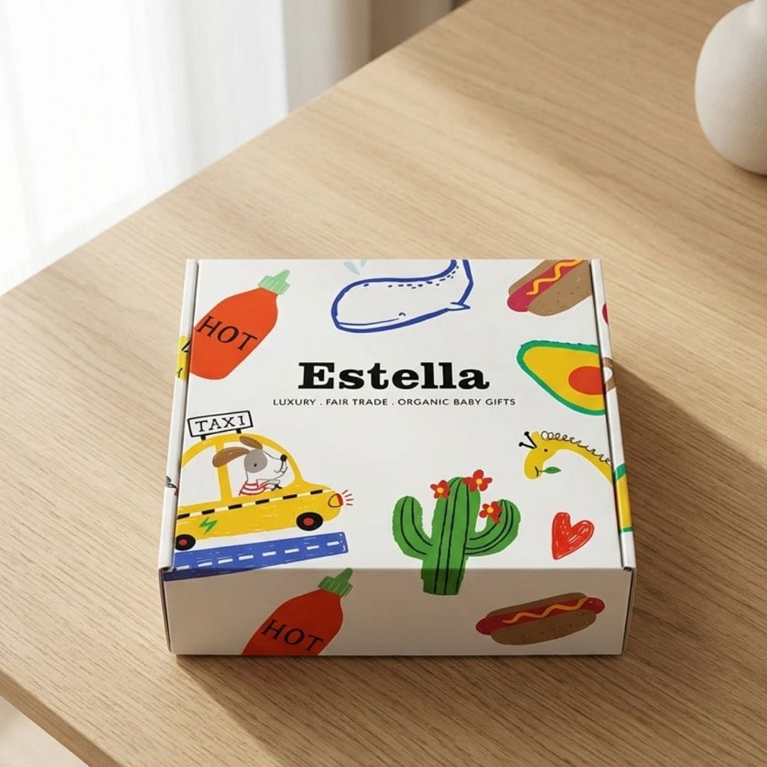 Estella Baby Gift Sets NYC Embroidered Gift Set