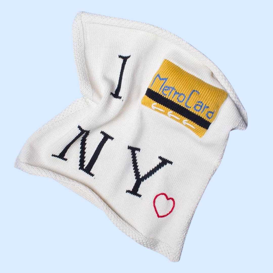 Estella Baby Gift Sets NYC Security Blanket, Rattle & Hat Set