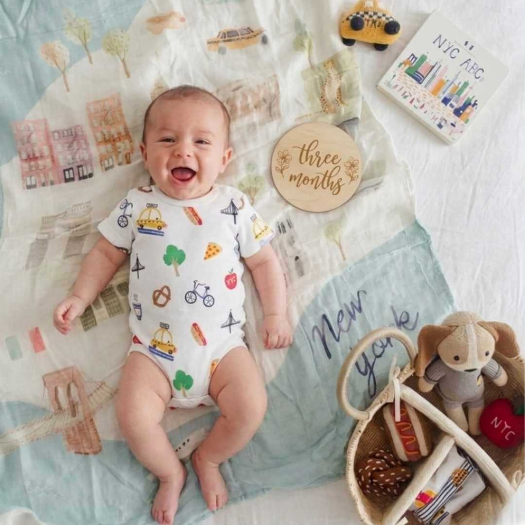 Estella Baby Gift Sets Frank Organic NYC Baby Gift Basket