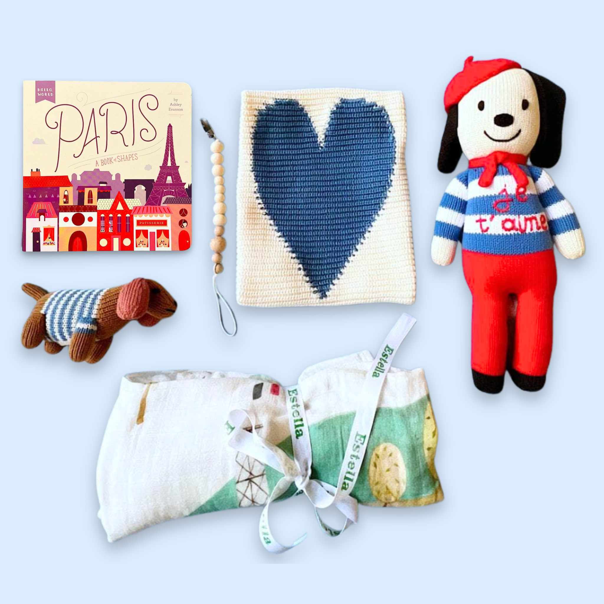 Estella Baby Gift Sets Paris Adventure Set