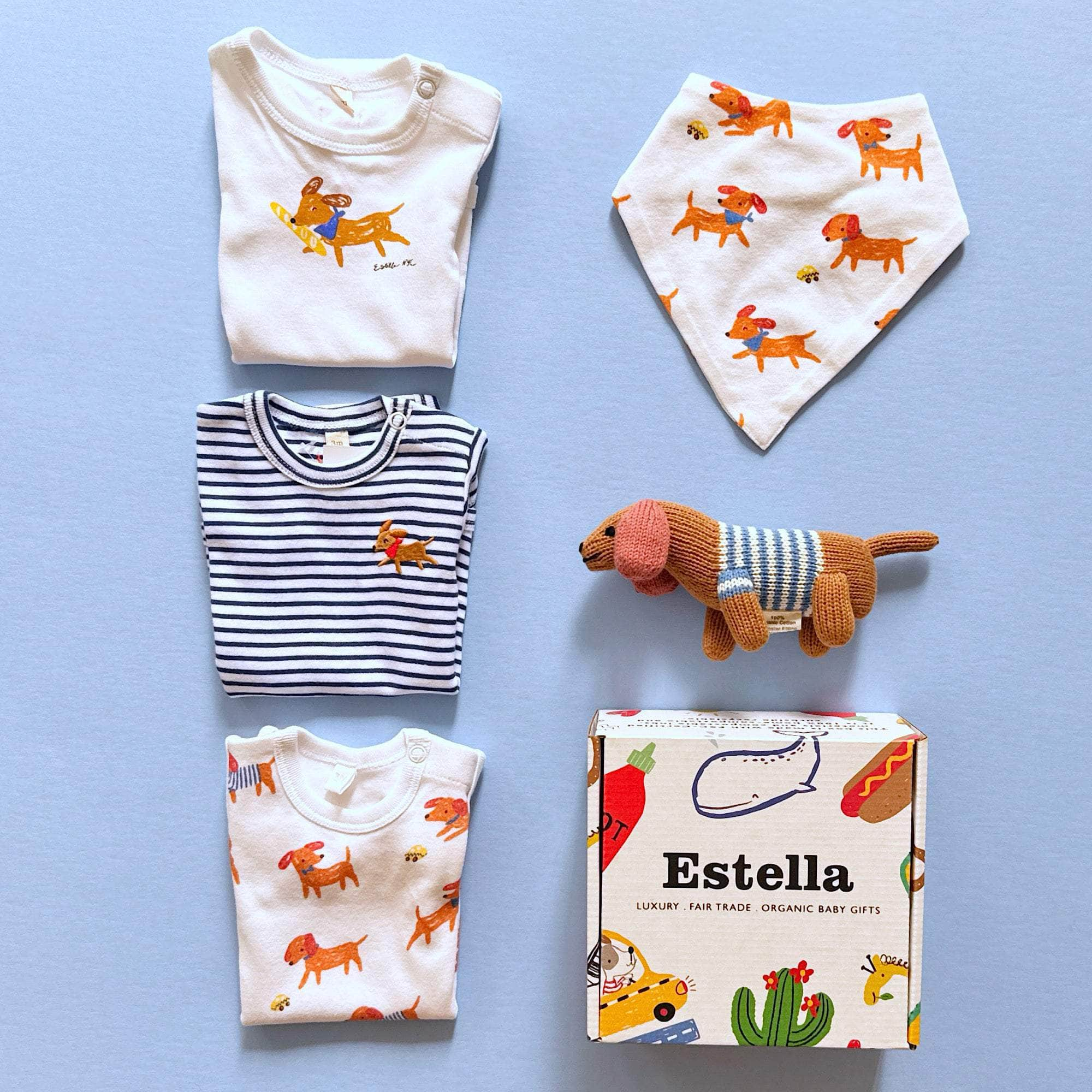 Estella Baby Gift Sets Puppy Tails Set