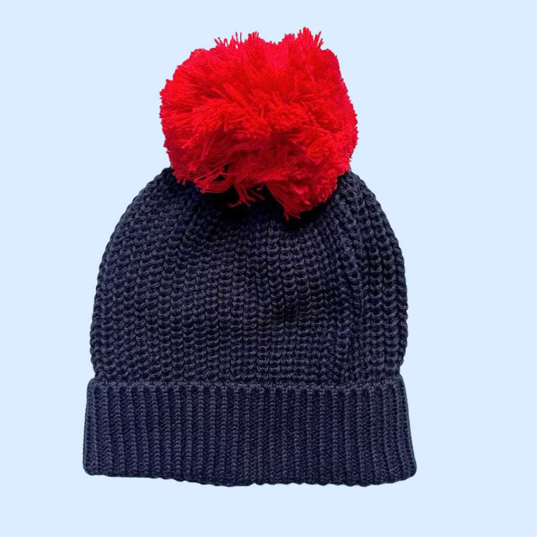Estella Baby Hats Navy / 0-6 M Chunky Knit Hats