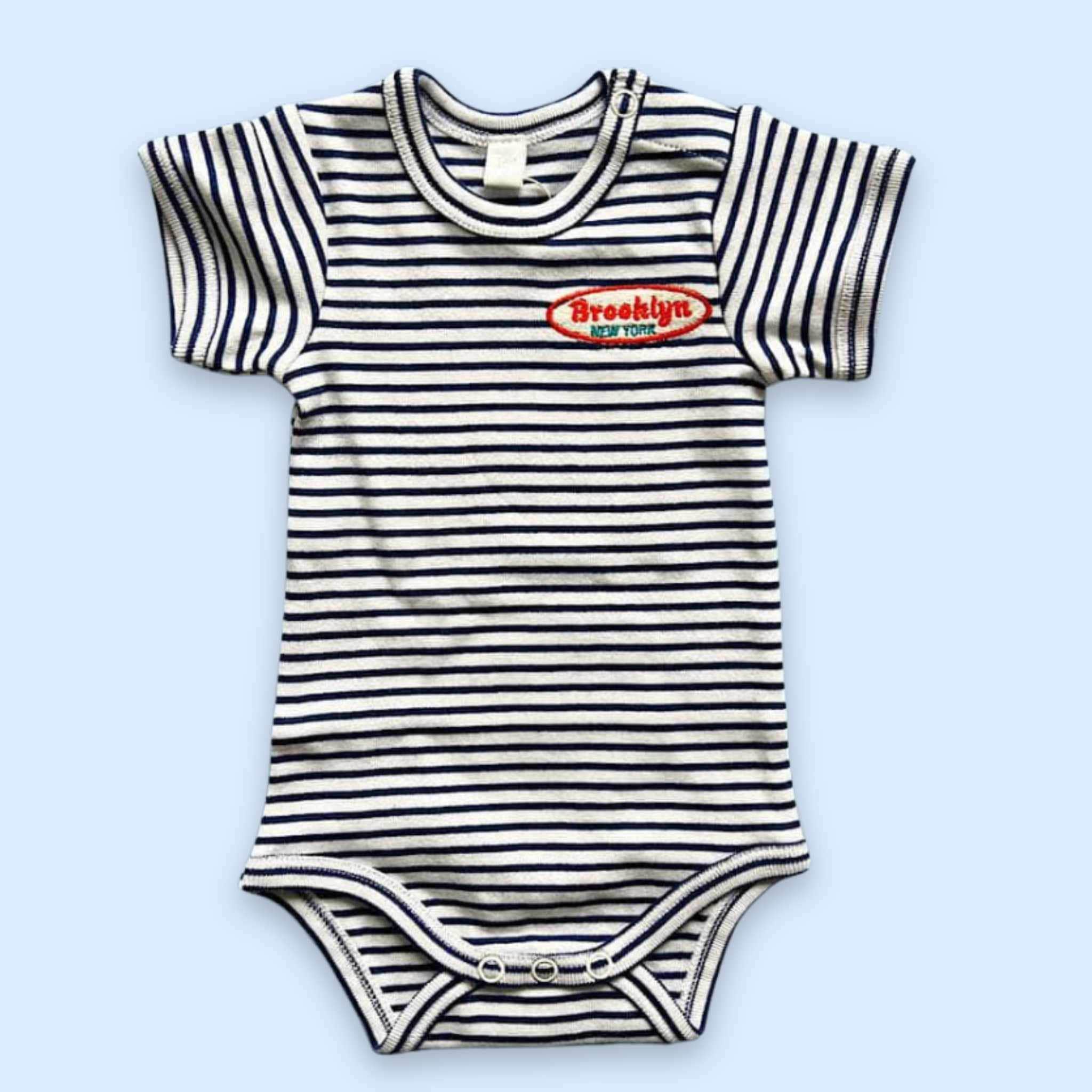 Estella Baby One-Pieces Brooklyn Stripe Bodysuit