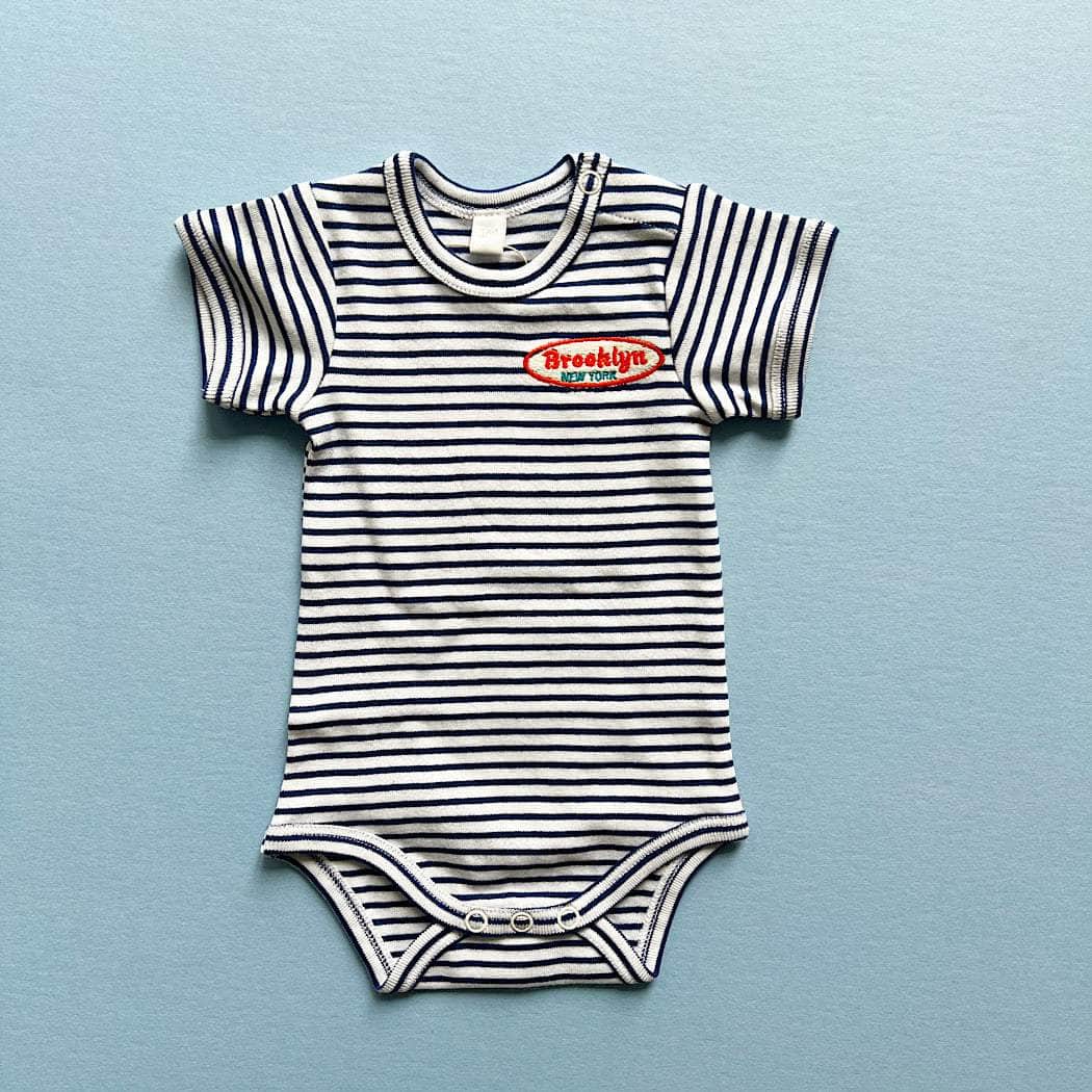 Estella Baby One-Pieces Brooklyn Stripe Bodysuit
