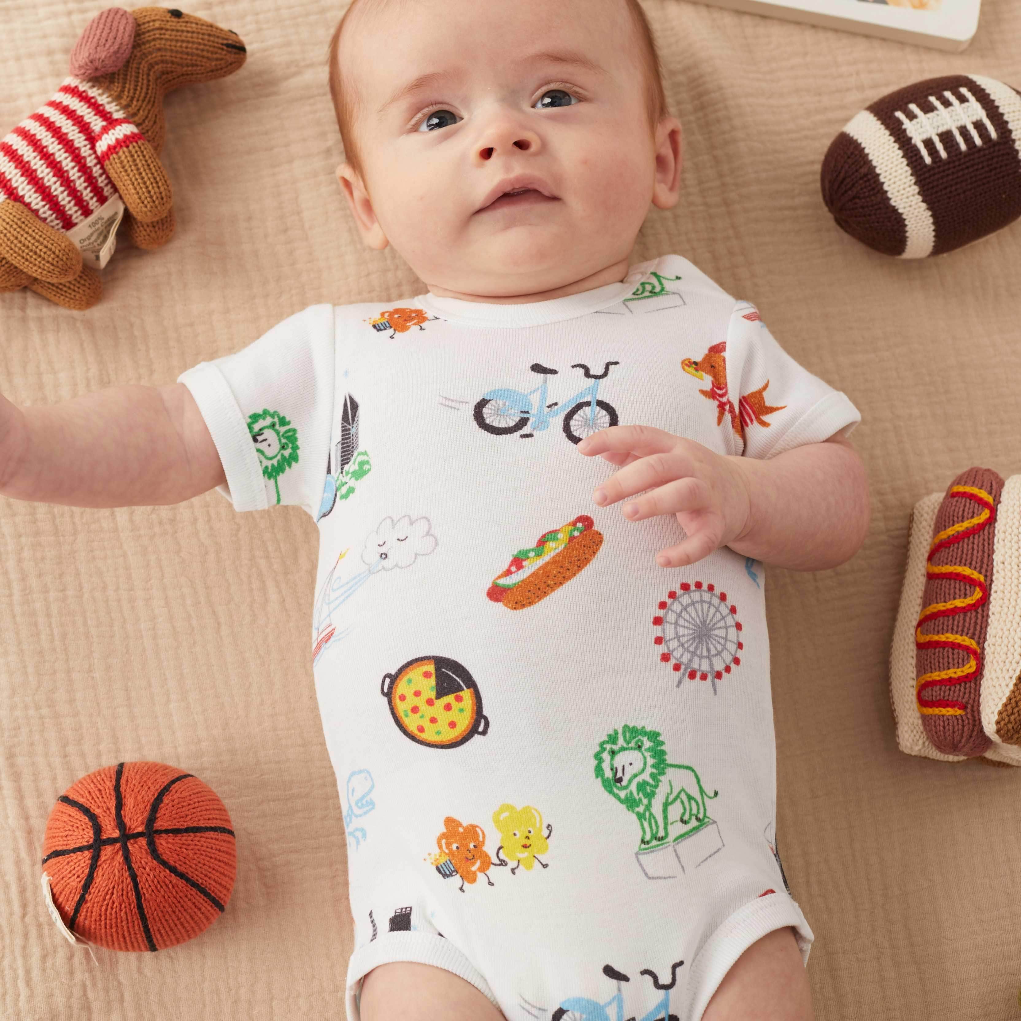 Estella Baby One-Pieces Chicago Print Bodysuit