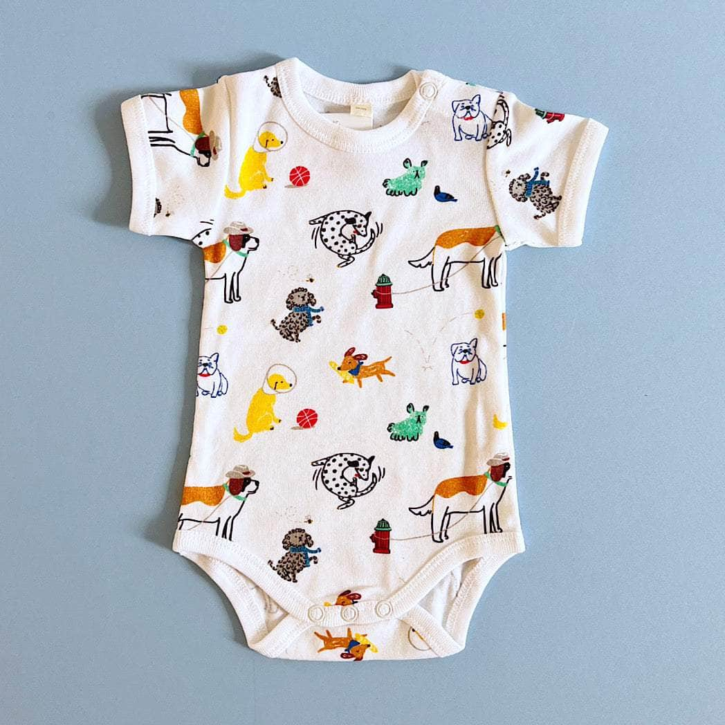 Dog-Themed Bodysuits - Playful Pups