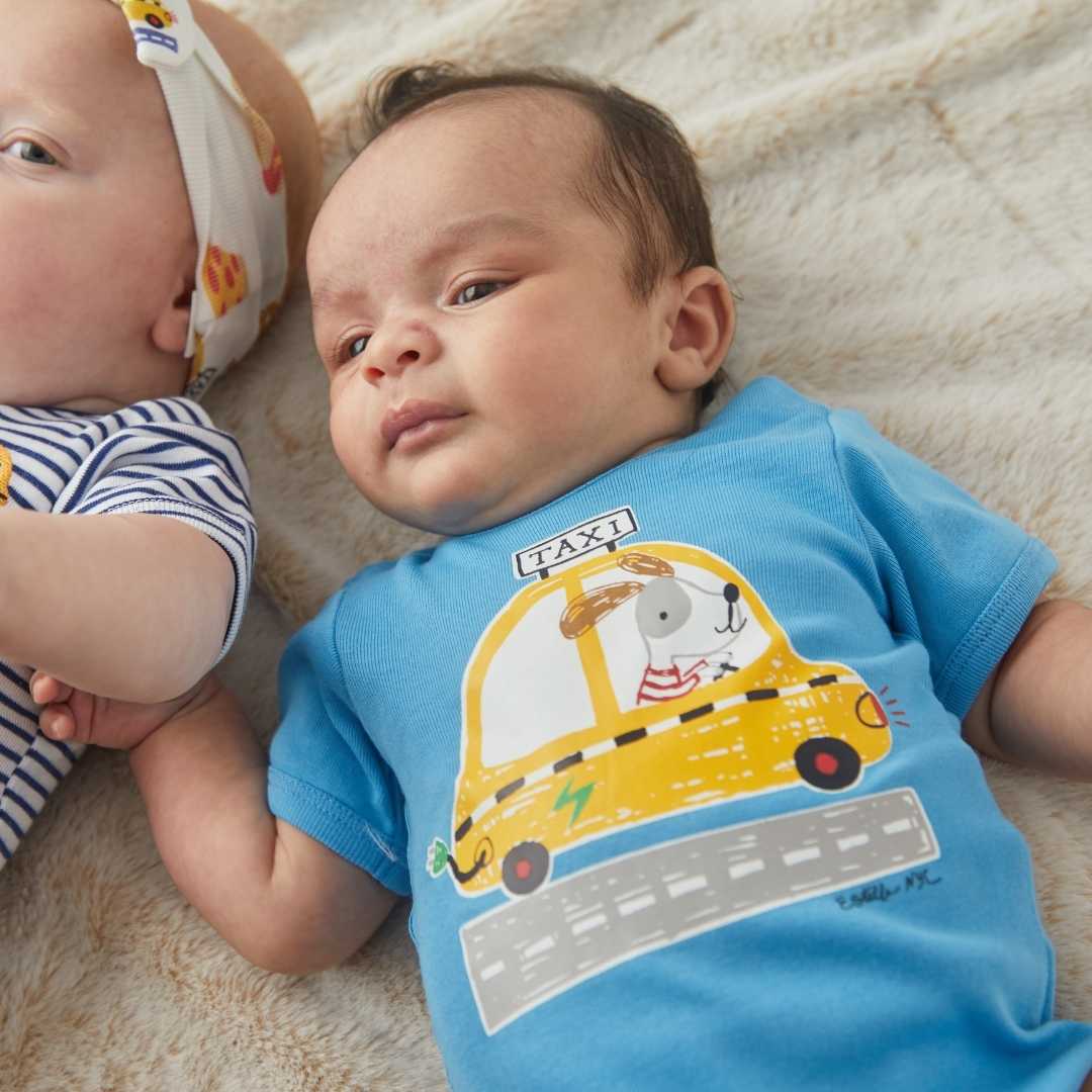 Estella Baby One-Pieces NYC Taxi Bodysuit