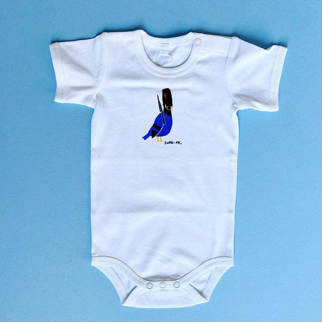 Estella Baby One-Pieces London Pigeon / 0-3 M Pedro the Pigeon Bodysuits