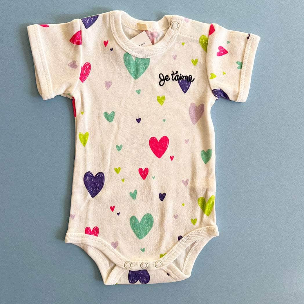 Hearts Print Bodysuit - {{variant_option_1}}