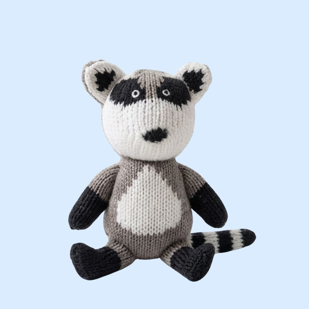 Estella Baby Toys George the Organic Raccoon Rattle