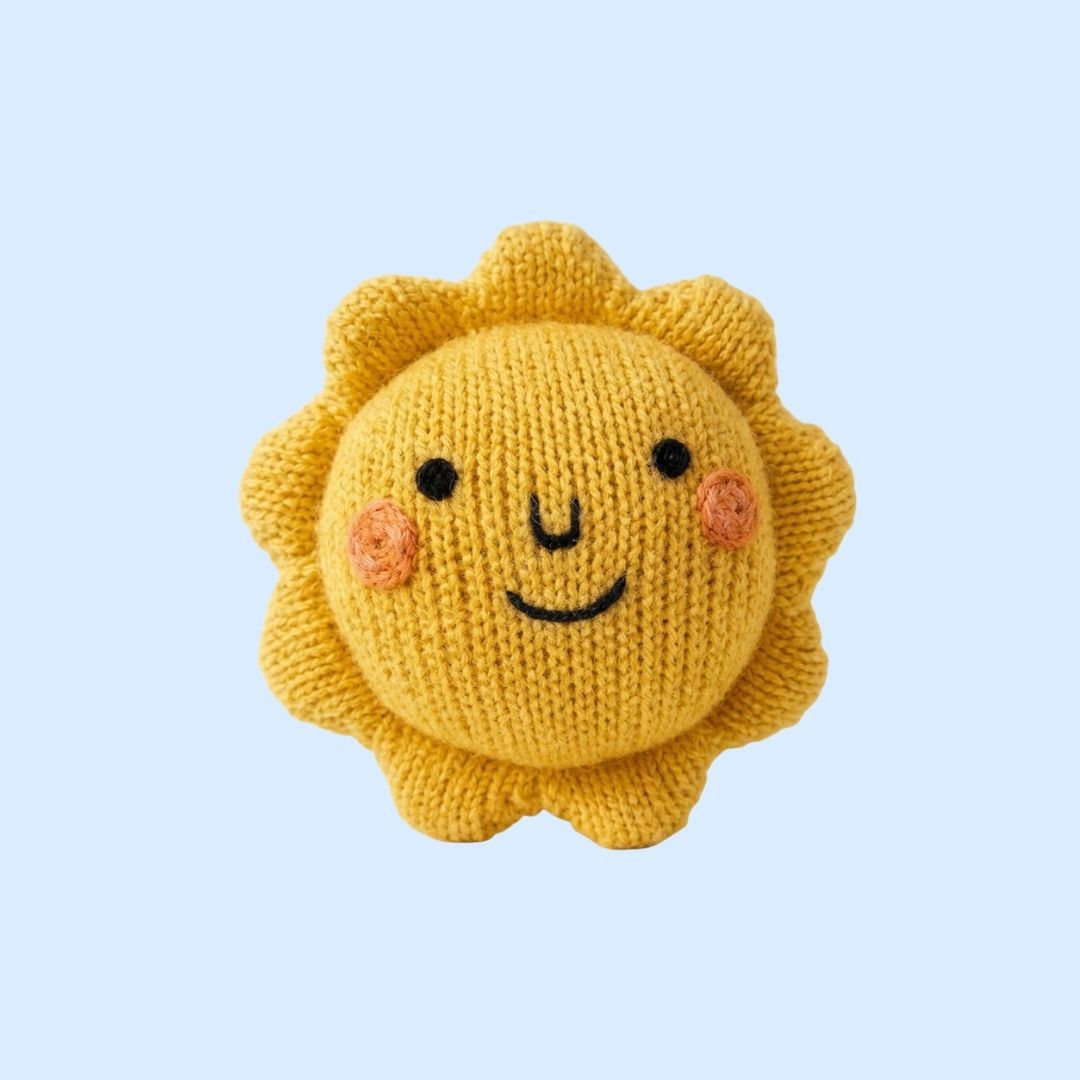 Estella Baby Toys Sol the Organic Sunshine Rattle