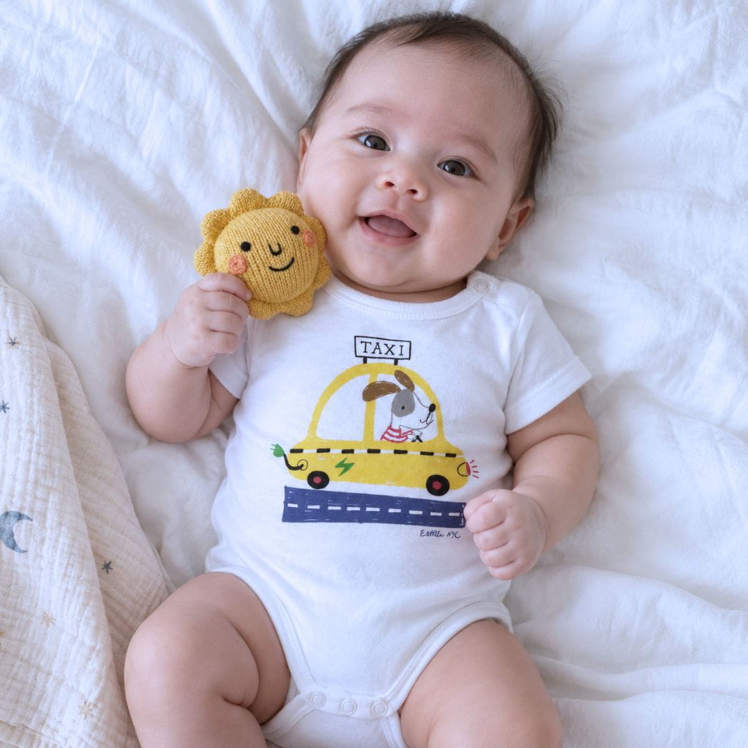 Estella Baby Toys Sol the Organic Sunshine Rattle
