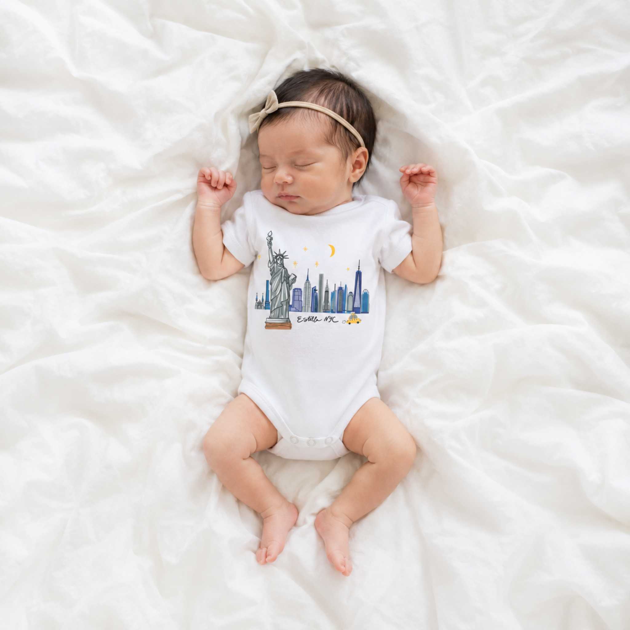 Estella Bodysuits Goodnight NYC Onesie