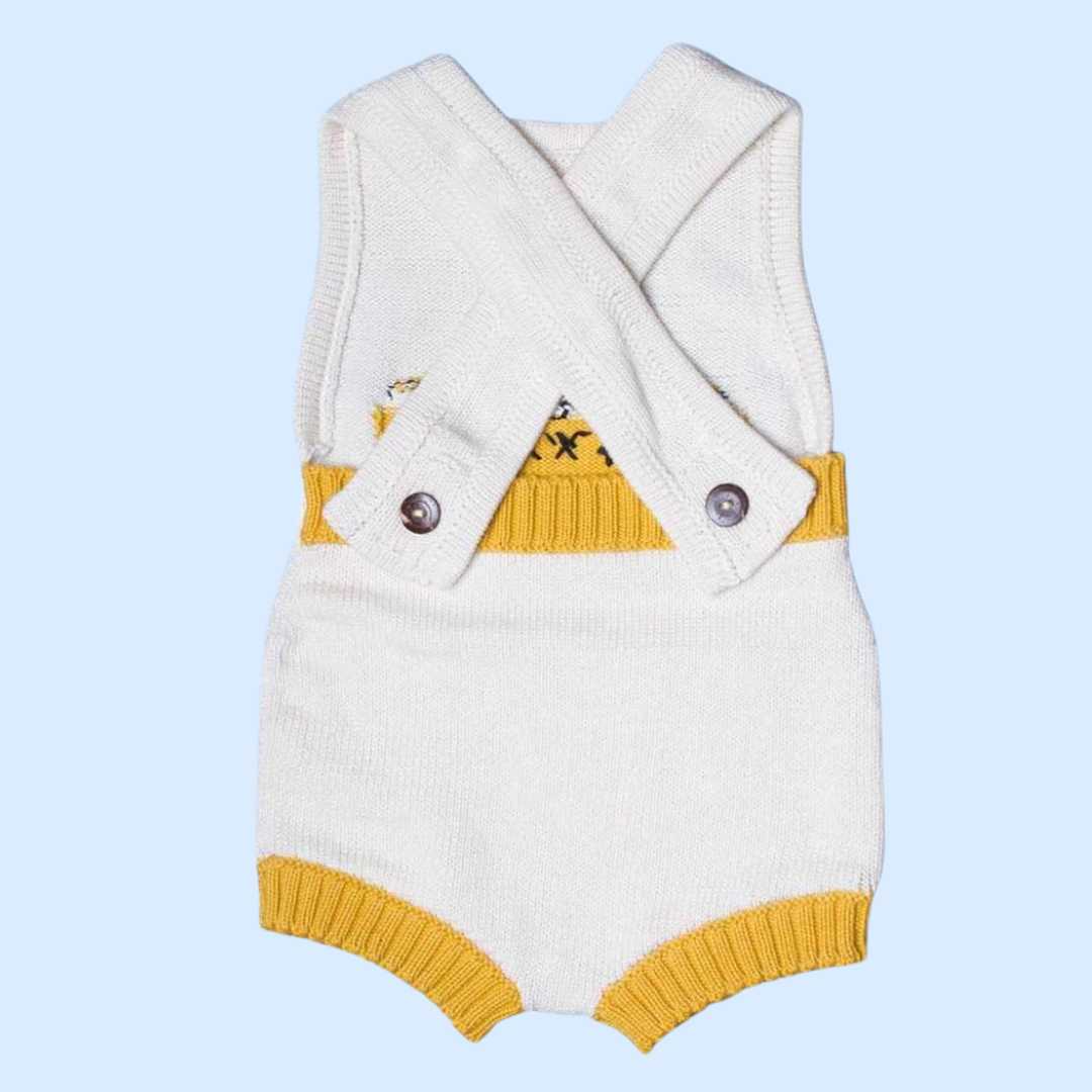 Estella Knitted Onesie Taxi Knitted Bodysuit