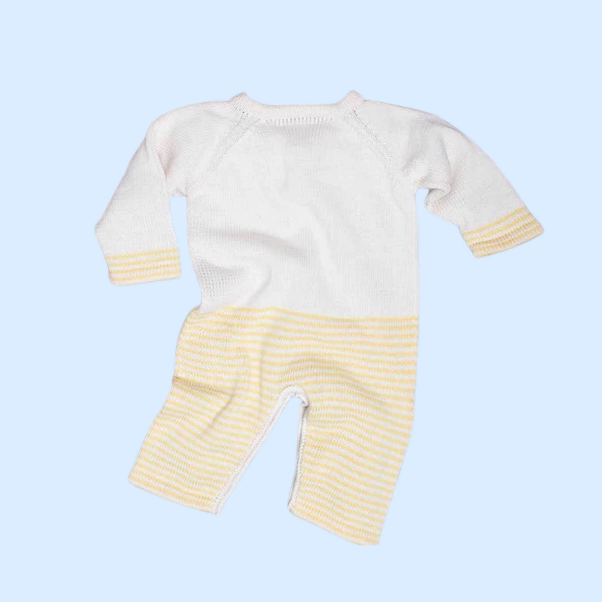 Estella Knitted Romper Banana Knitted Romper
