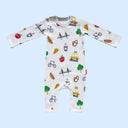 NYC Print Baby Romper
