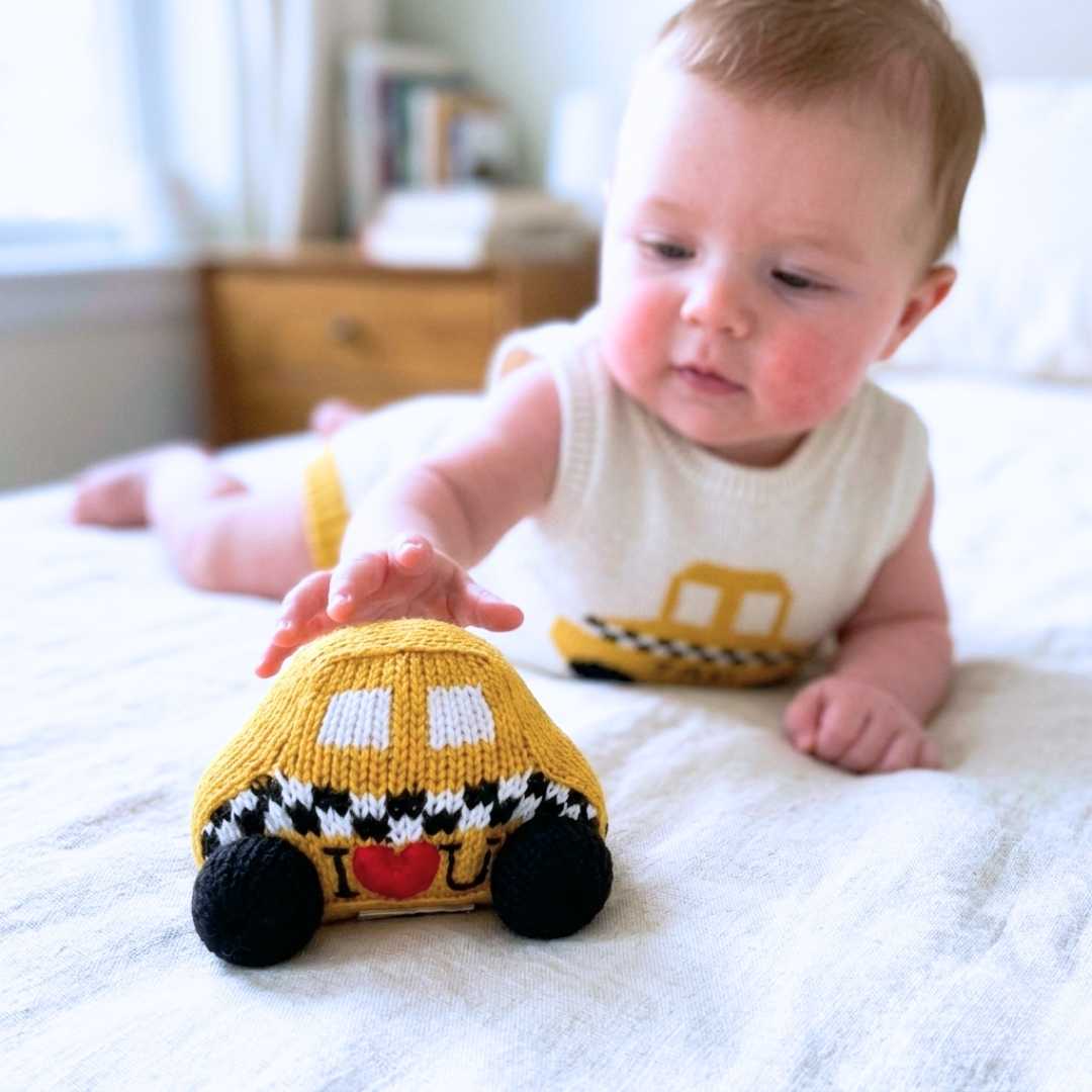 Estella NYC Rattles 'I Love Taxi' Rattle