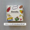 Estella Baby Gifts Organic NYC Embroidered Gift Set