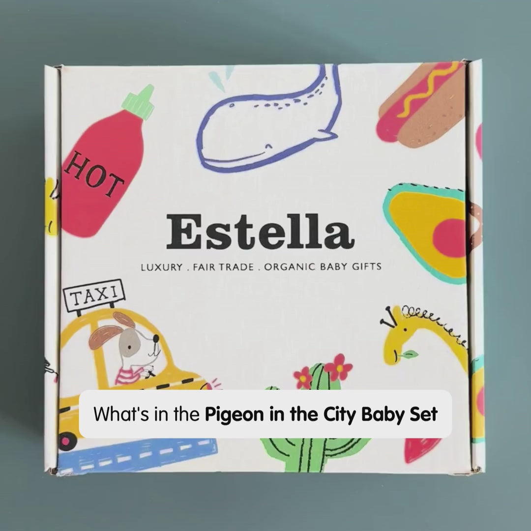 Estella Baby Gift Sets Organic Pigeon in the City Baby Set