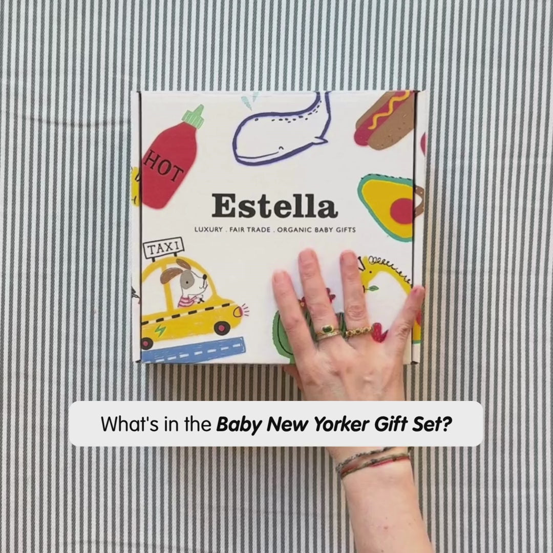 Estella Baby Gift Sets Organic Baby New Yorker Gift Set