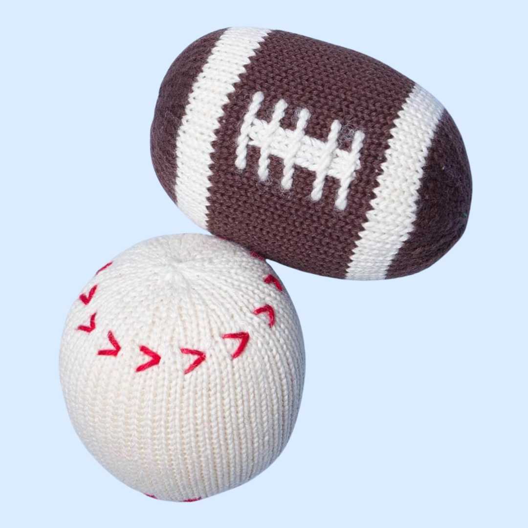 Estella Sports Gifts Football & Baseball Set