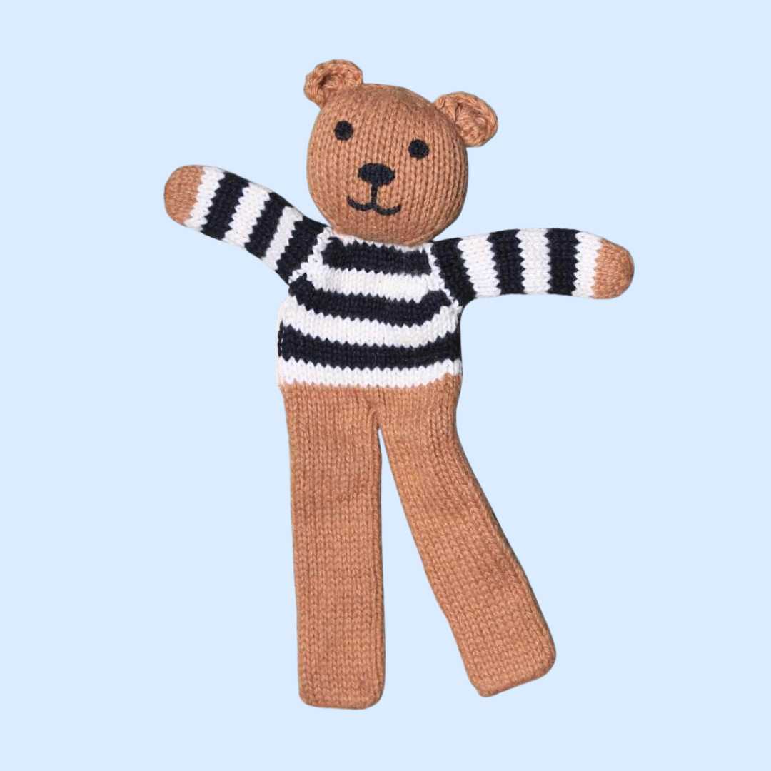 Estella Stuffed Animals Black Bear Toys | 7.5"