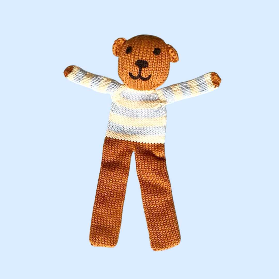 Estella Stuffed Animals Blue Bear Toys | 7.5"