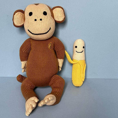 Monkey Stuffed Animal Toy - {{variant_option_1}}