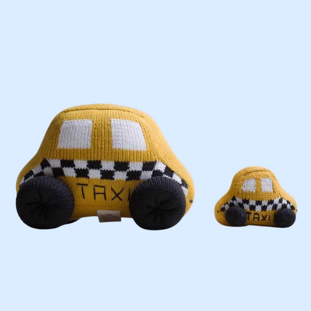 Estella Stuffed Toys Medium Taxi Plush Toy