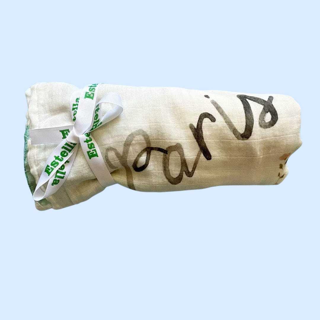 Estella Swaddling Blankets Paris Print Swaddle
