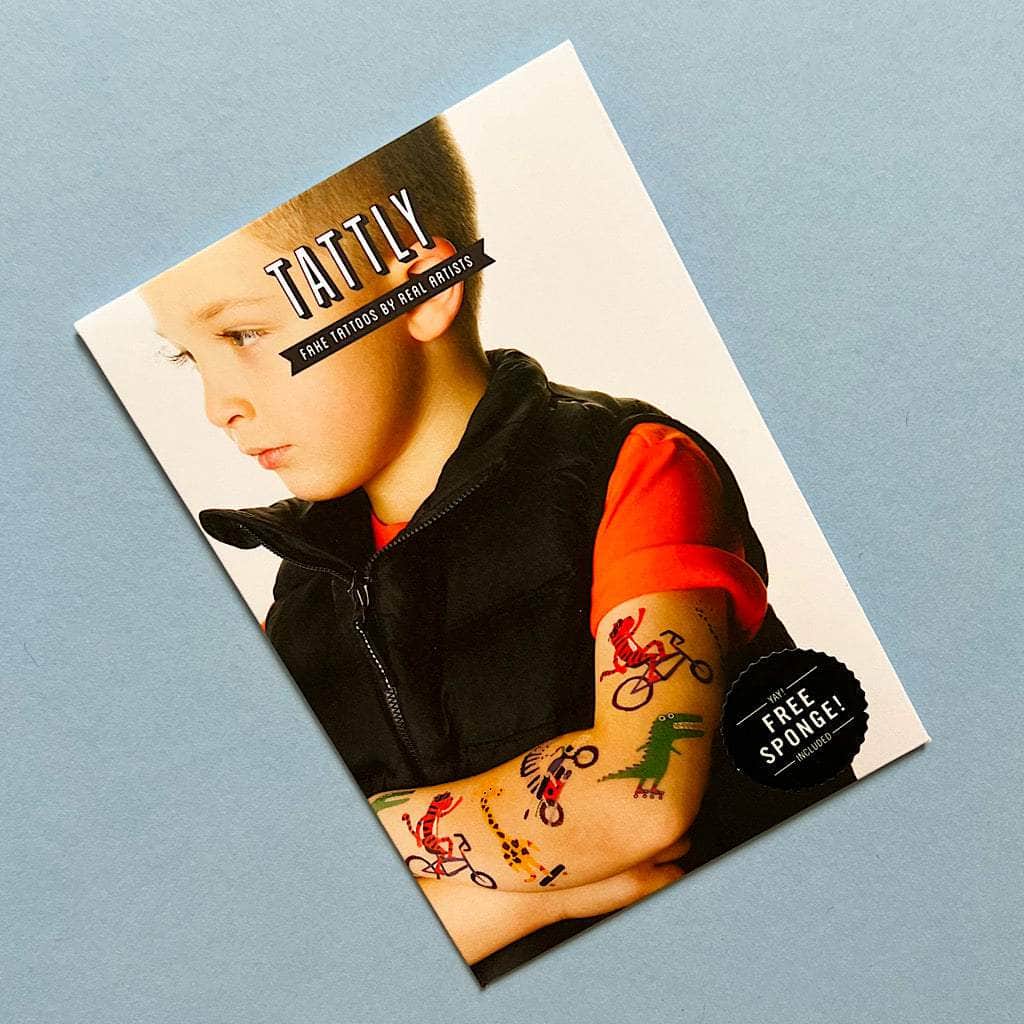 Animals Temporary Tattoo Set