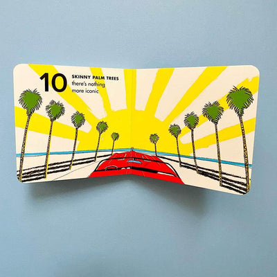 Los Angeles 1 to 10 Baby Board Book - {{variant_option_1}}