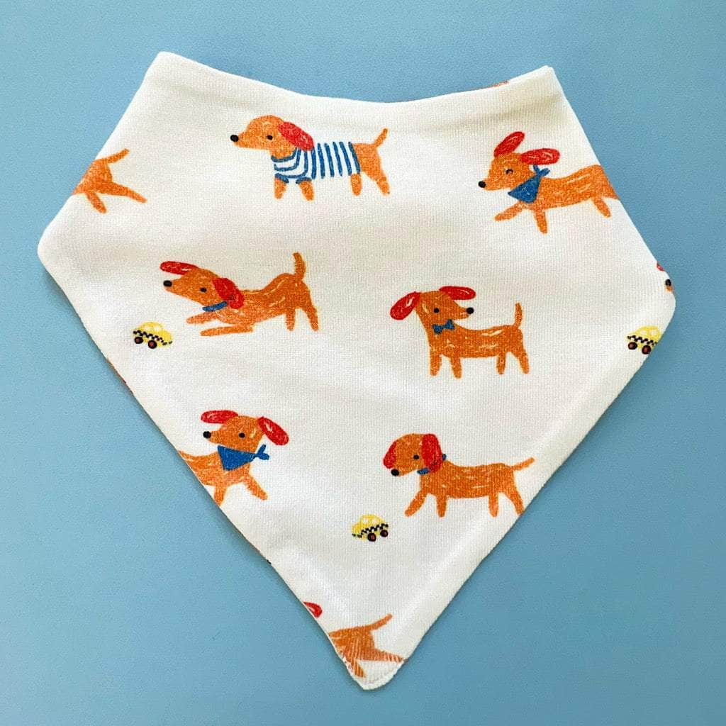 Estella Bibs Dogs Print Bib