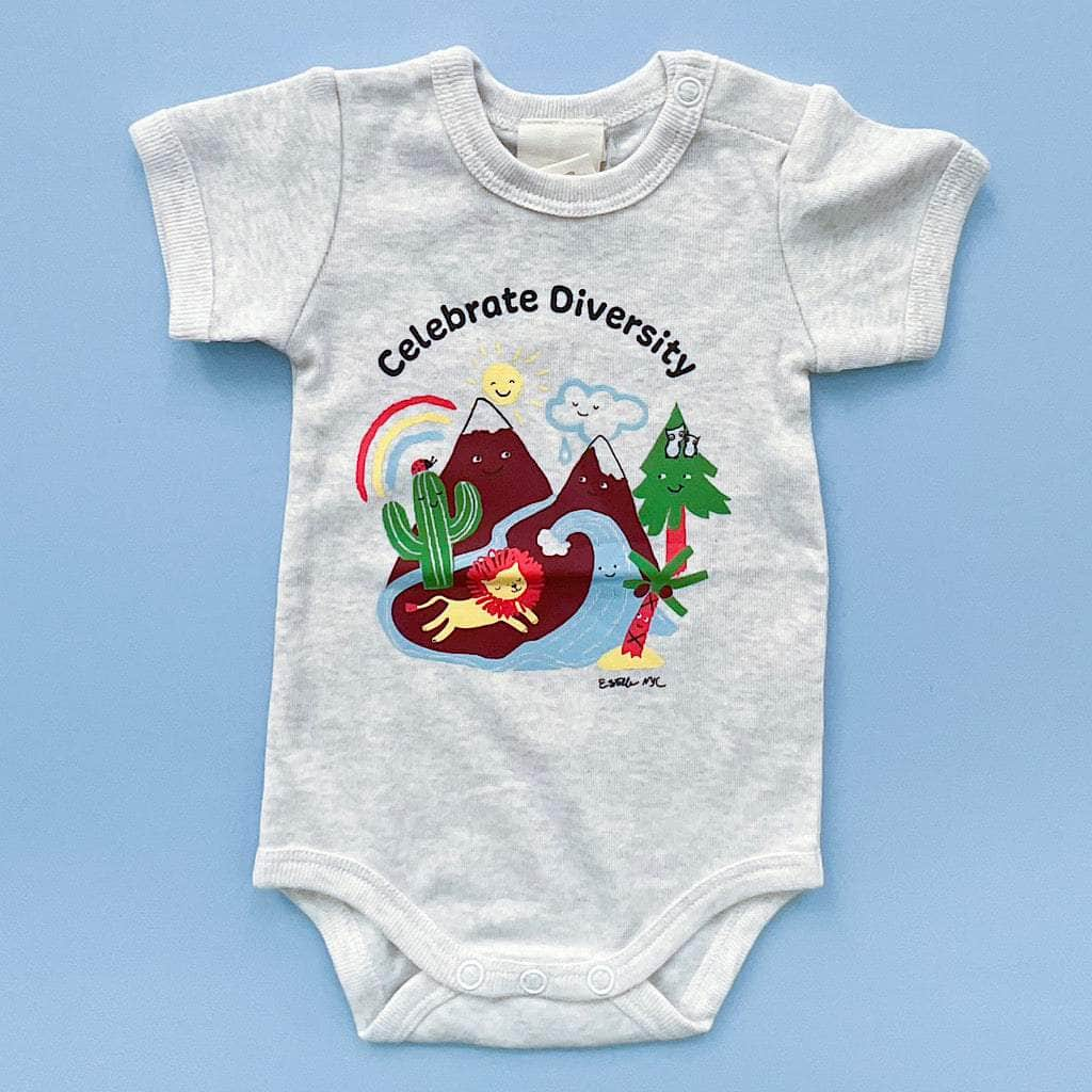 Estella Baby One-Pieces Celebrate Diversity Bodysuit