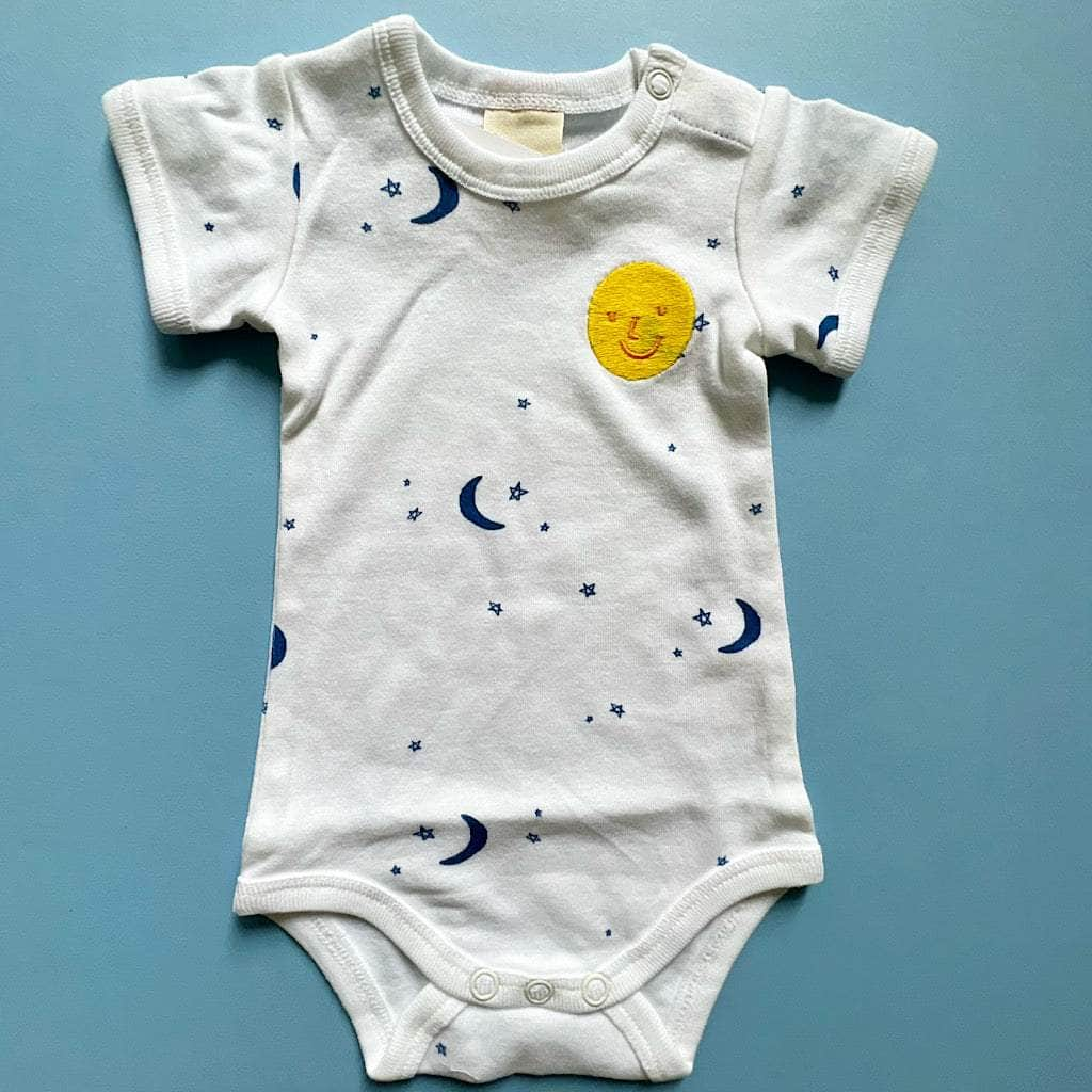 Estella Baby One-Pieces Navy / 0-3 M Moon & Stars Bodysuit