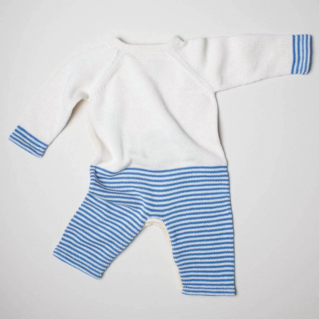 Estella Knitted Romper Whale Knitted Romper