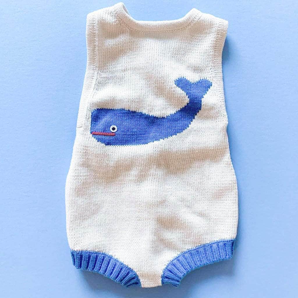 Whale Knitted Bodysuit