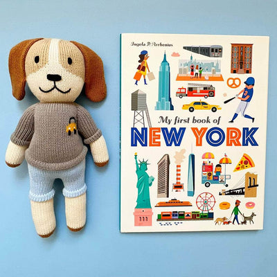 New York Baby Gift Set - "A Walk in New York", Organic Doll | Frank the NY Dog - {{variant_option_1}}