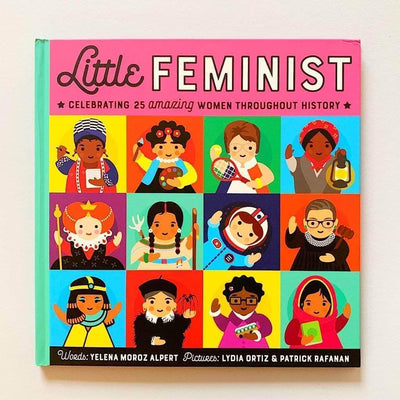 Organic Baby Gift Set | 'Girl Power' Onesie, Toy Bear, 'Little feminist' Book & Blankets - {{variant_option_1}}