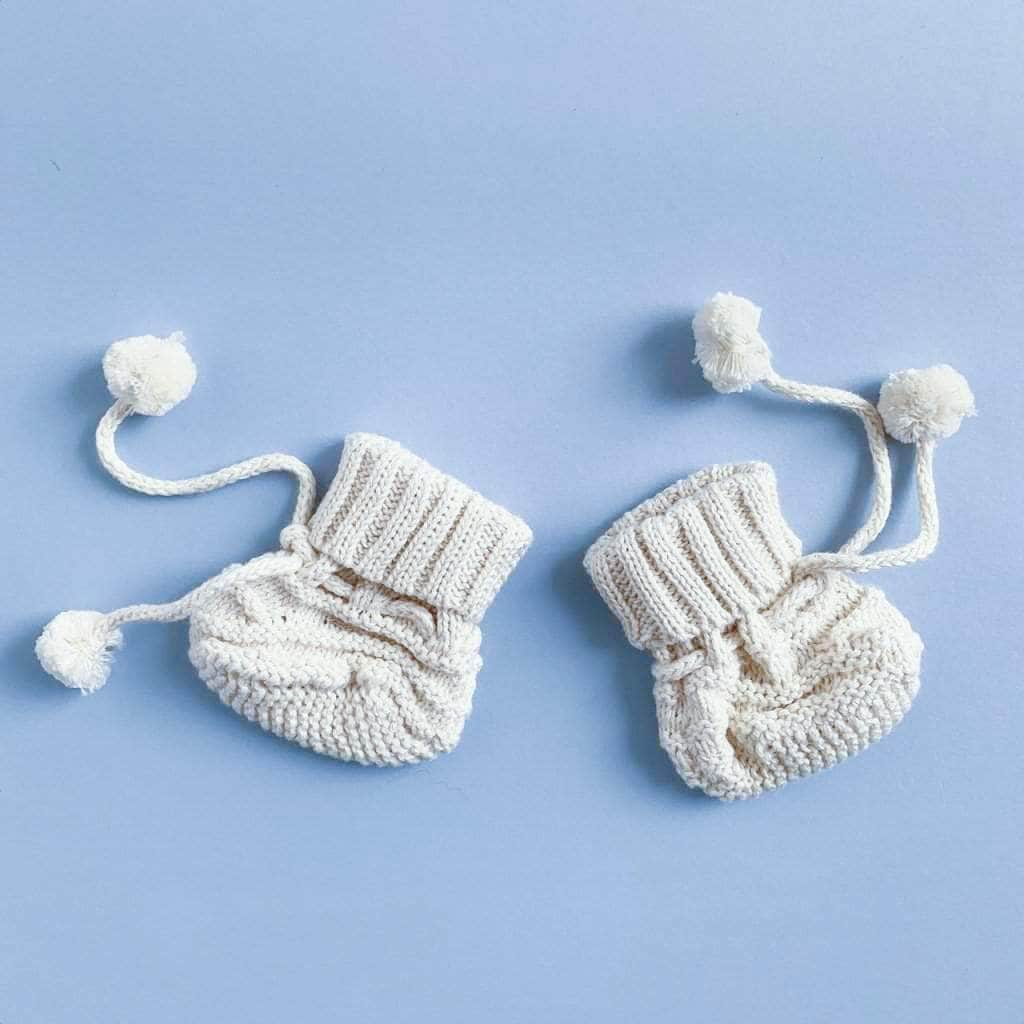  organic baby cream color boots.