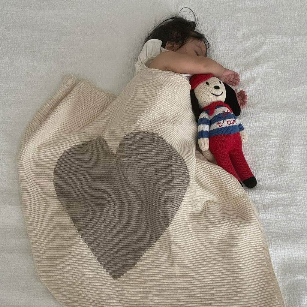 Estella Baby Gift Sets NY Doll & Heart Blanket Set