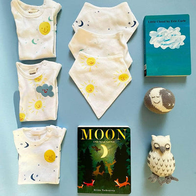 Sun, Moon, and Stars Baby Onesies and Gifts Set - {{variant_option_1}}