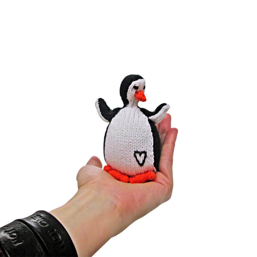 Organic Penguin Rattle Baby Toy -  - Estella - 2