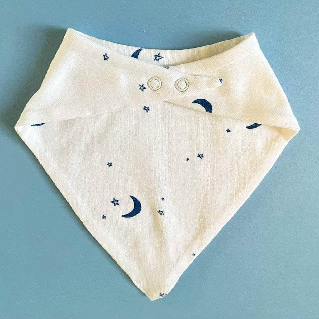 Estella Bibs Moon and Stars Print Bib